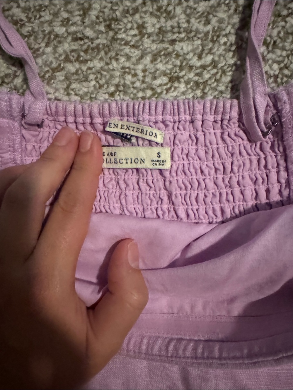 Two-Piece Cropped Tank & Scalloped Linen Shorts Set - Picture 5 of 6
